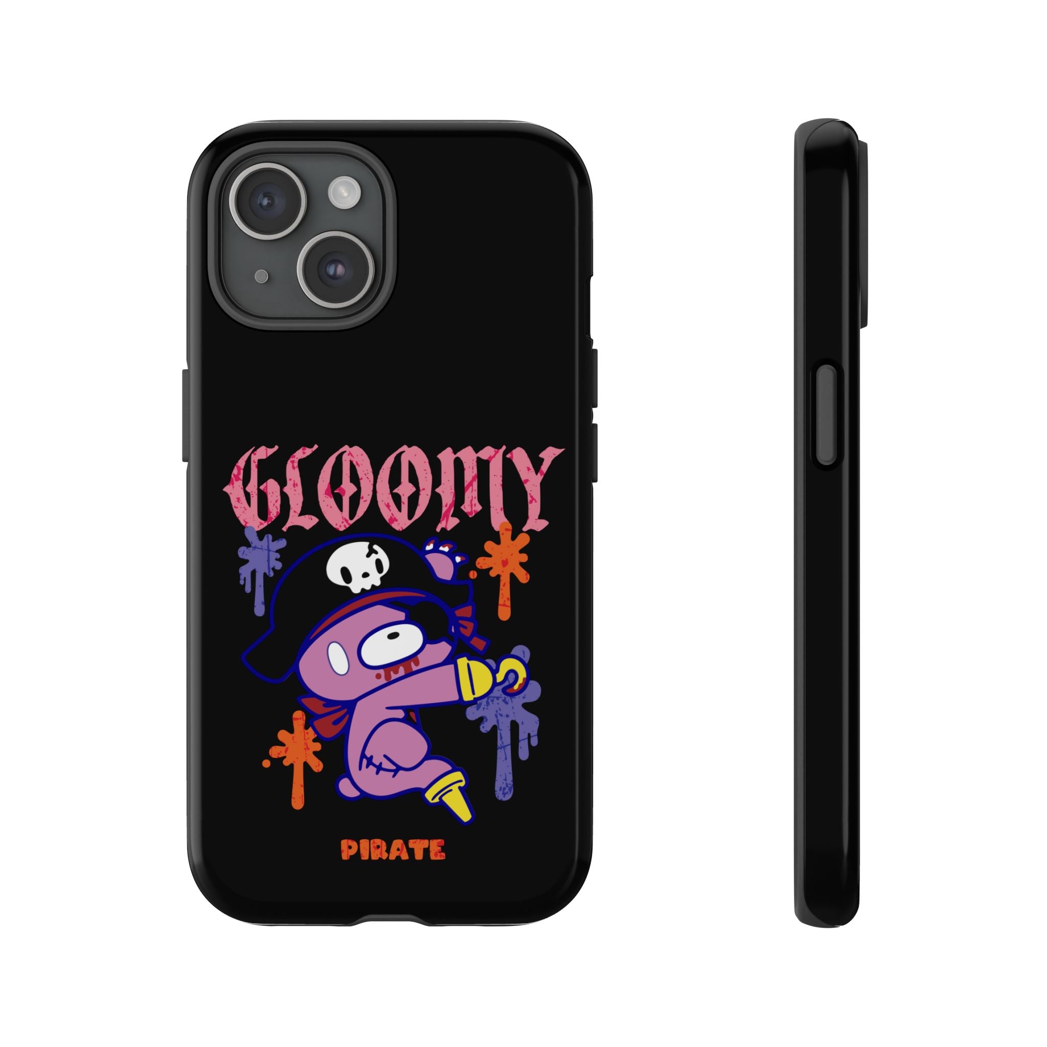 gloomy bear Halloween pirate Phone Case